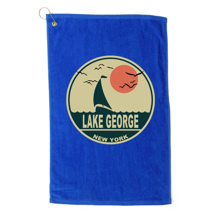 Lake George New York Platinum Collection Golf Towel