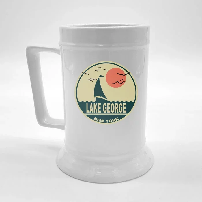 Lake George New York Front & Back Beer Stein