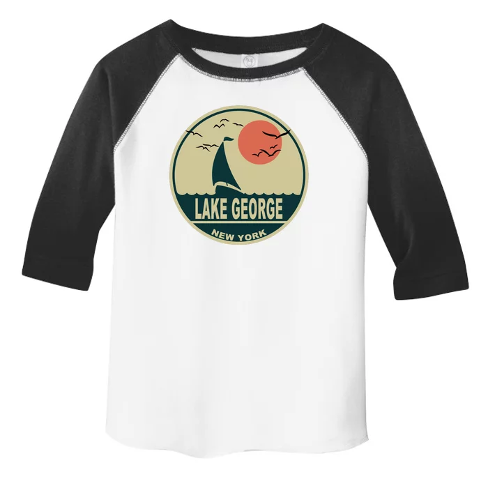 Lake George New York Toddler Fine Jersey T-Shirt