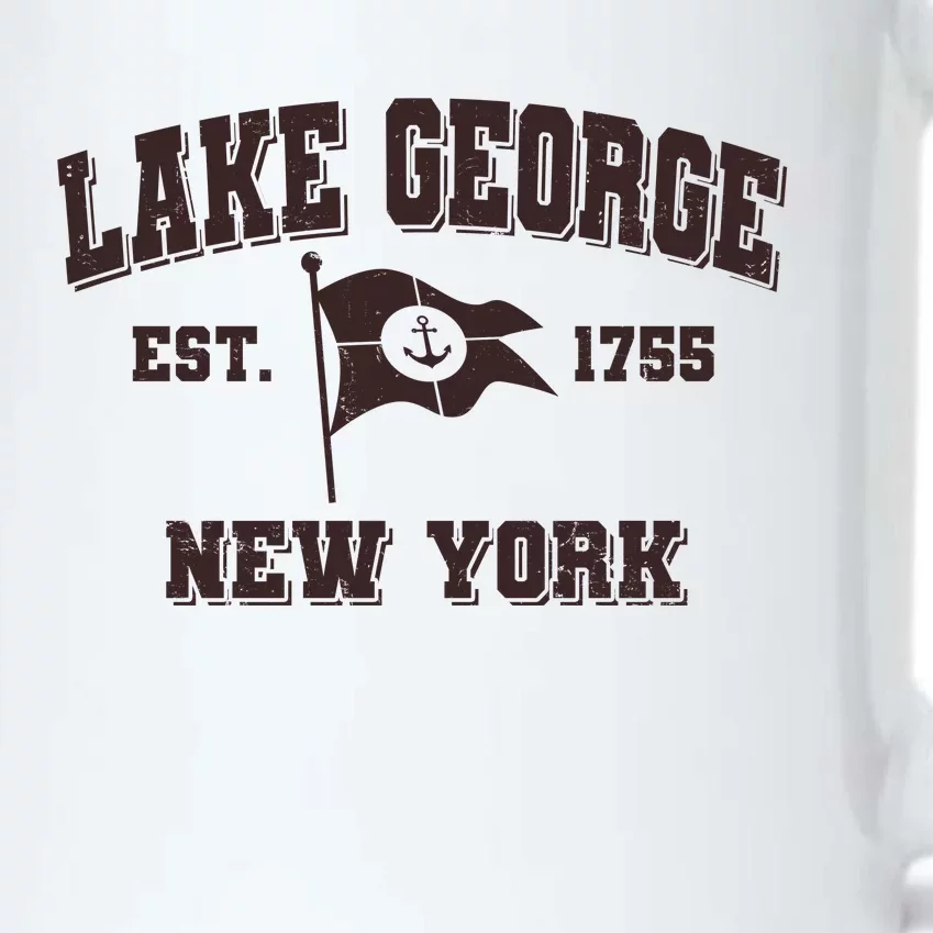 Lake George New York Est. 1755 Black Color Changing Mug