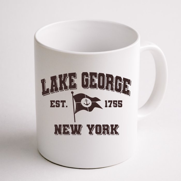 Lake George New York Est. 1755 Front & Back Coffee Mug