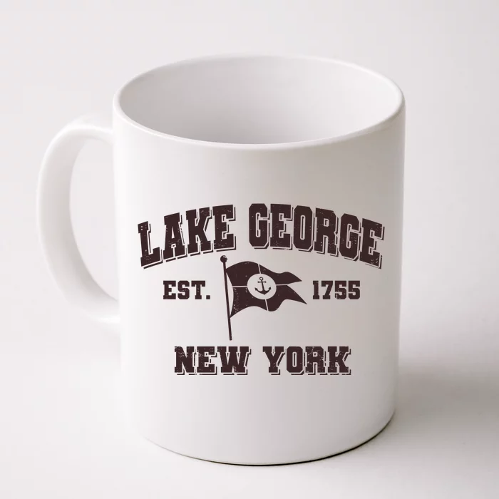 Lake George New York Est. 1755 Front & Back Coffee Mug