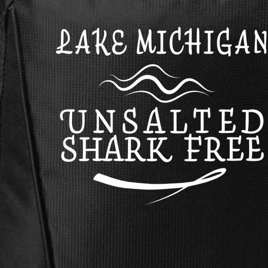 Lake Michigan Unsalted Shark Free City Backpack