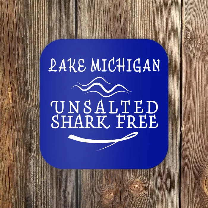 Lake Michigan Unsalted Shark Free Coaster