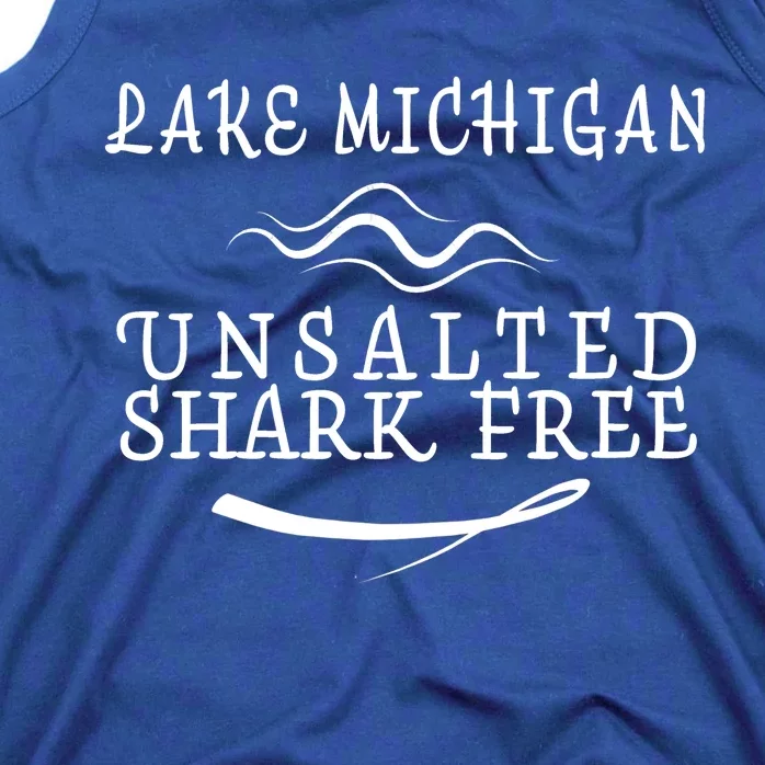 Lake Michigan Unsalted Shark Free Tank Top