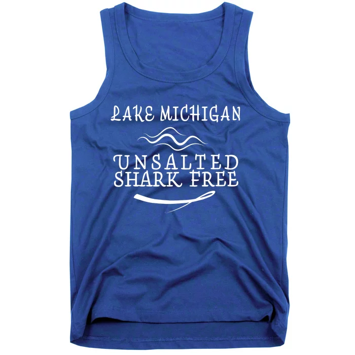 Lake Michigan Unsalted Shark Free Tank Top