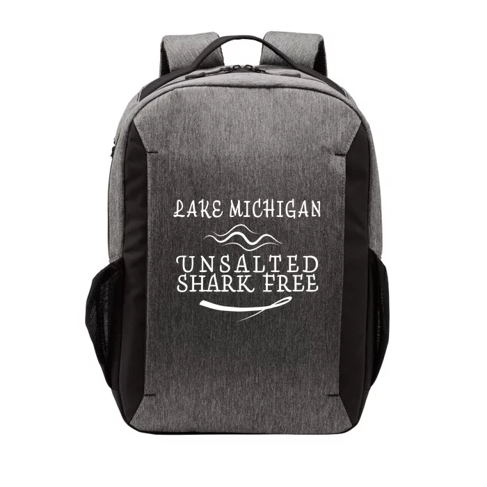 Lake Michigan Unsalted Shark Free Vector Backpack