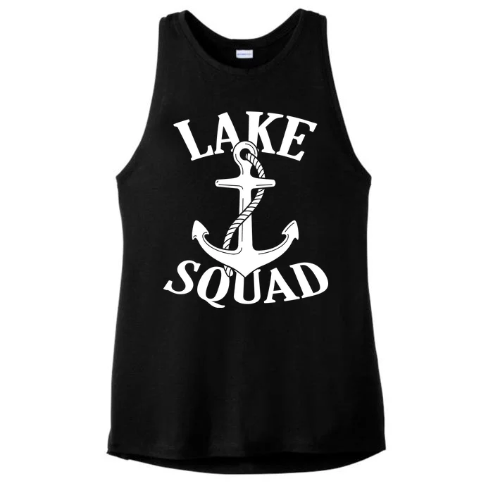 Lake Squad Ladies Tri-Blend Wicking Tank