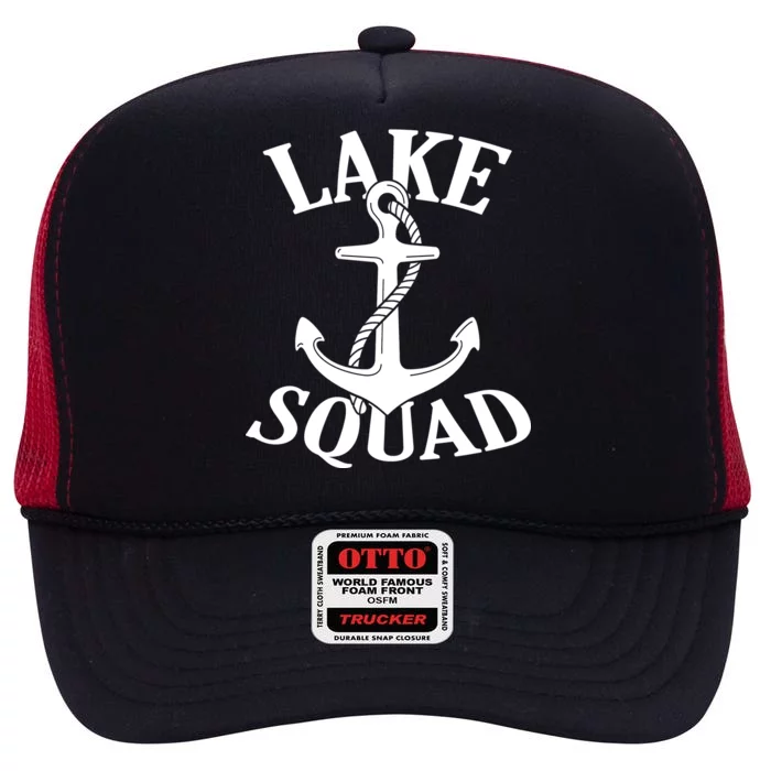 Lake Squad High Crown Mesh Trucker Hat