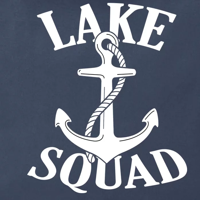 Lake Squad Zip Tote Bag