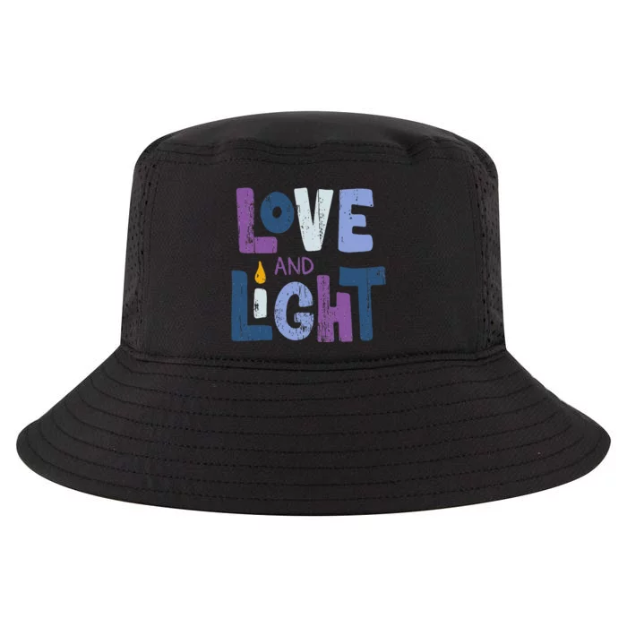 Love And Light  Hanukkah Cool Comfort Performance Bucket Hat