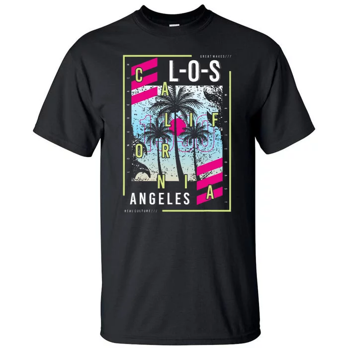 Los Angeles La California Tall T-Shirt