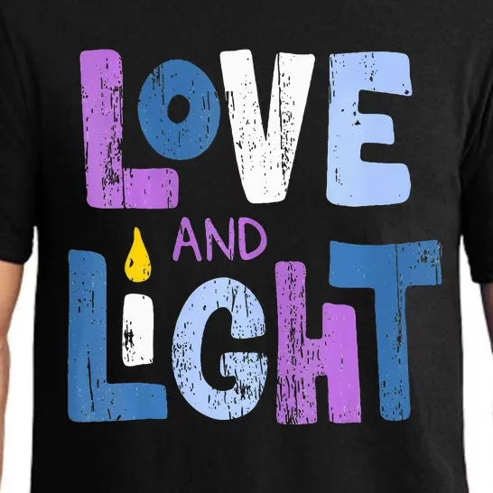 Love And Light Hanukkah Pajama Set