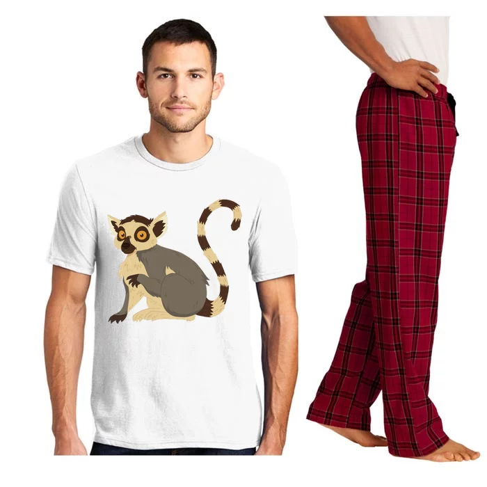 Lemur Animal Pajama Set