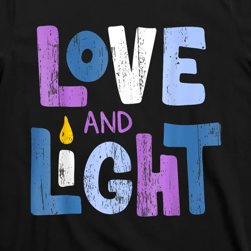 Love And Light Hanukkah For Women T-Shirt