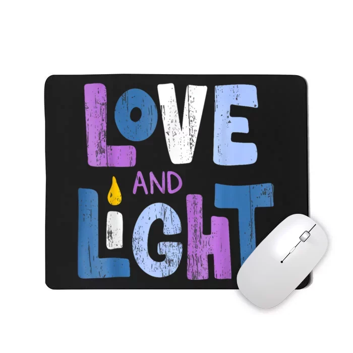 Love And Light Hanukkah For Women Mousepad