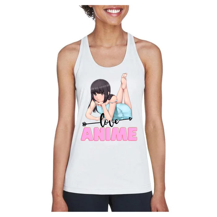 Love Anime Women's Racerback Tank