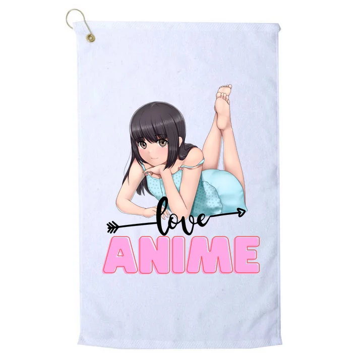 Love Anime Platinum Collection Golf Towel