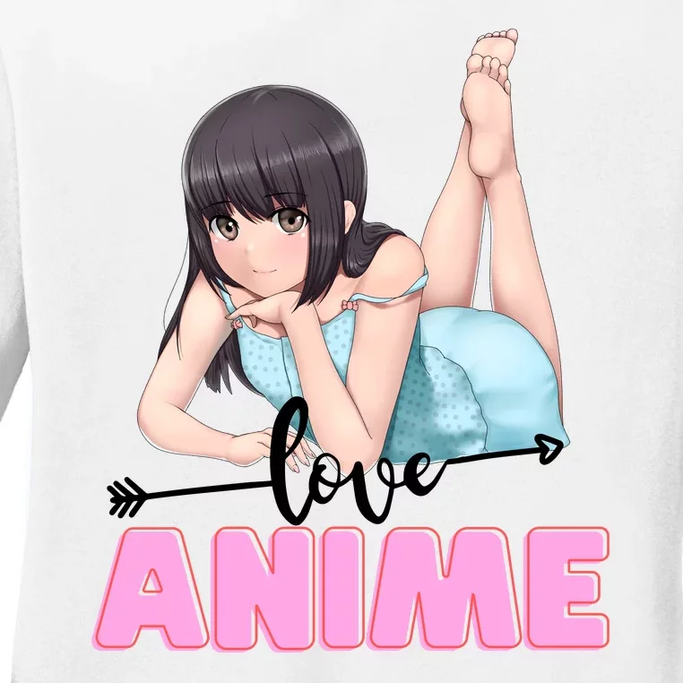 Love Anime Ladies Long Sleeve Shirt