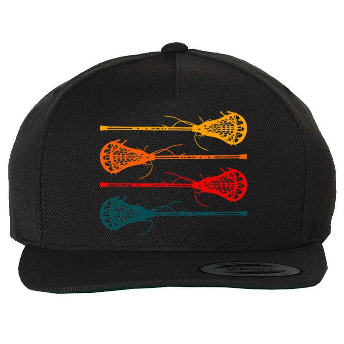 Lacrosse Apparel Lacrosse Wool Snapback Cap