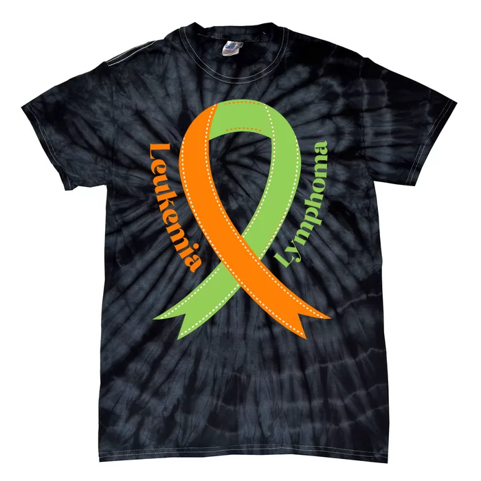 Leukemia And Lymphoma Awareness Tie-Dye T-Shirt