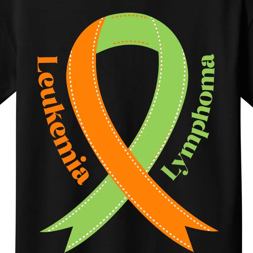 Leukemia And Lymphoma Awareness Kids T-Shirt