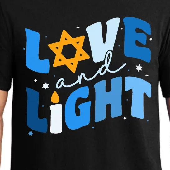 Love And Light Hanukkah For Jewish Pajama Set