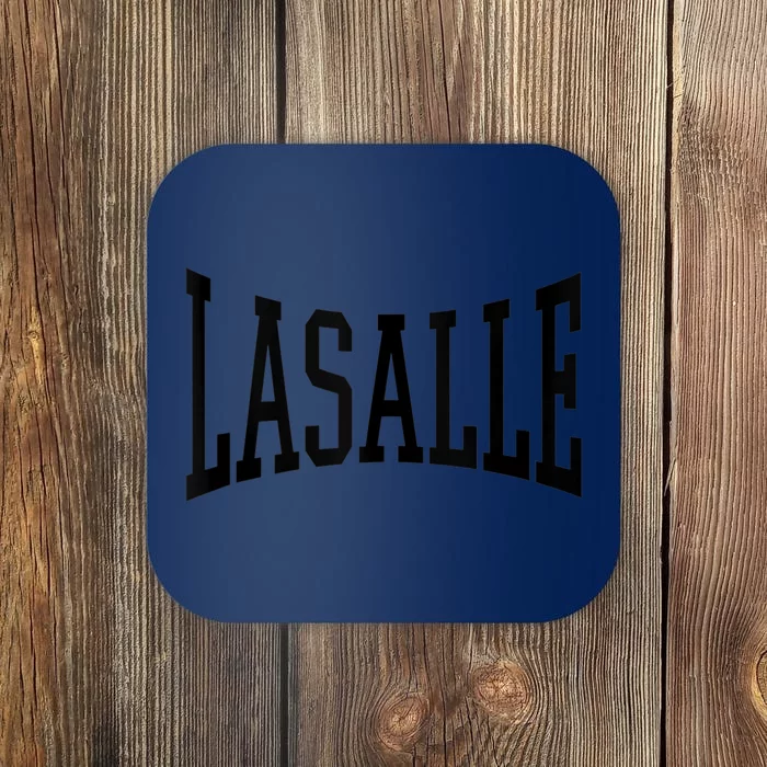 Lasalle Arch Logo Vintage University Alumni Style Tank Top Coaster