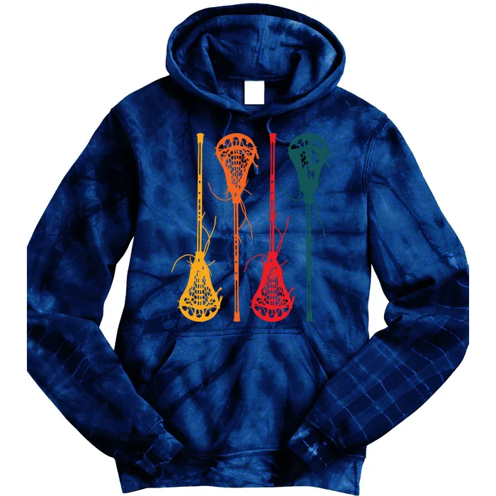 Lacrosse Apparel Lacrosse Retro Vintage Tie Dye Hoodie