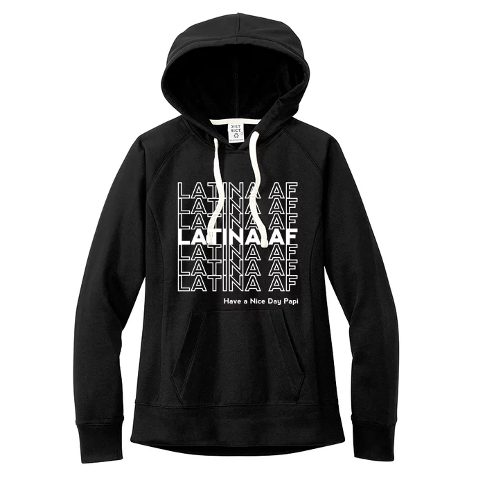 Latina Af Latin Pride Latinas Gift Gift Women's Fleece Hoodie