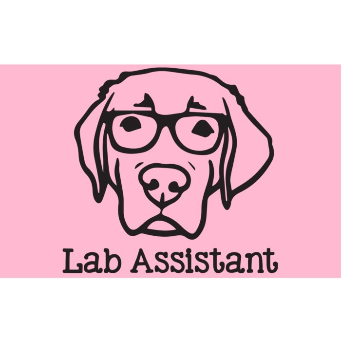 Lab Assistant Labrador Lover Gift Labrador Retriever Dog Bumper Sticker