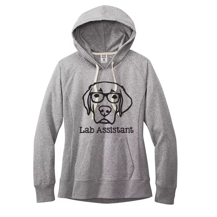 Lab Assistant Labrador Lover Gift Labrador Retriever Dog Women's Fleece Hoodie