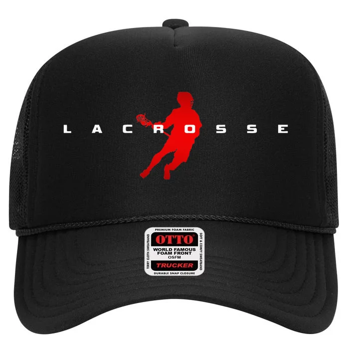 Lacrosse Apparel Lacrosse High Crown Mesh Trucker Hat