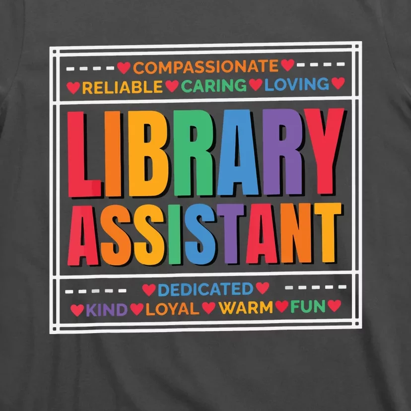 Librarian Assistant Library T-Shirt