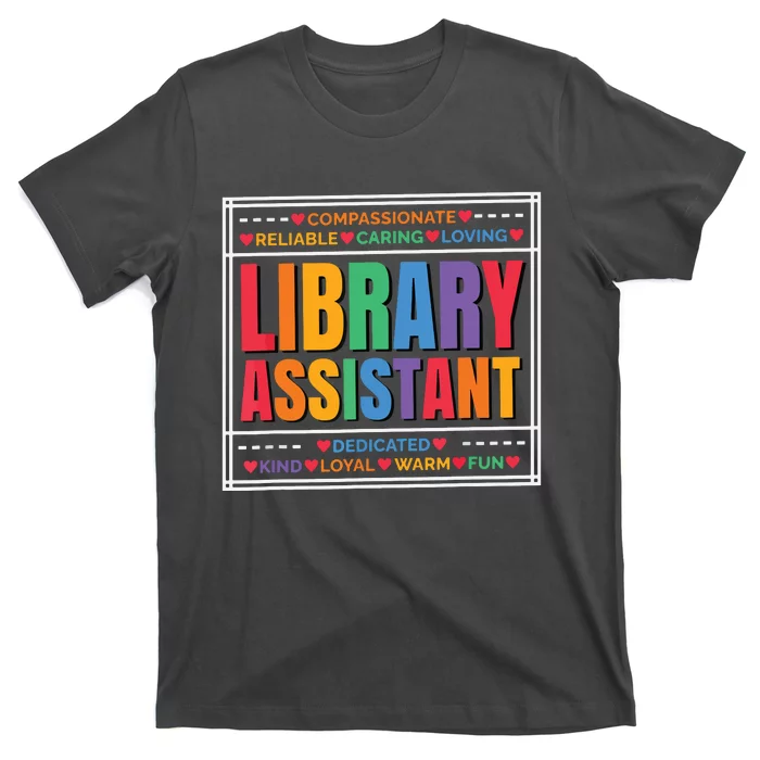 Librarian Assistant Library T-Shirt