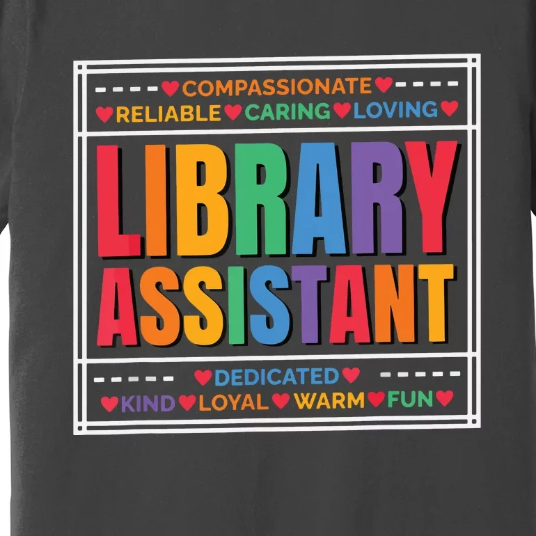 Librarian Assistant Library Premium T-Shirt