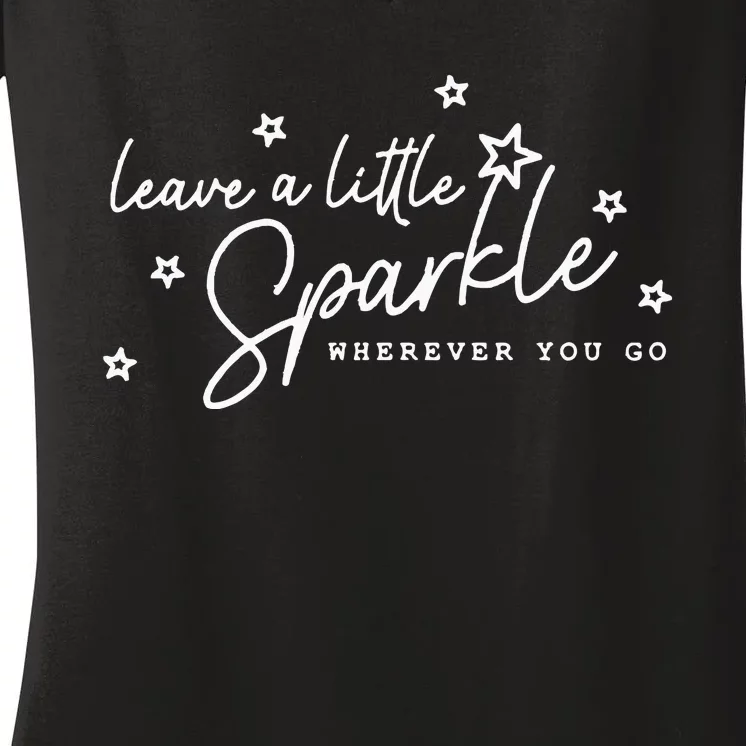 Leave A Little Women's V-Neck T-Shirt