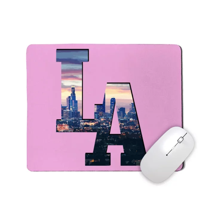 Los Angeles La Skyline Mousepad