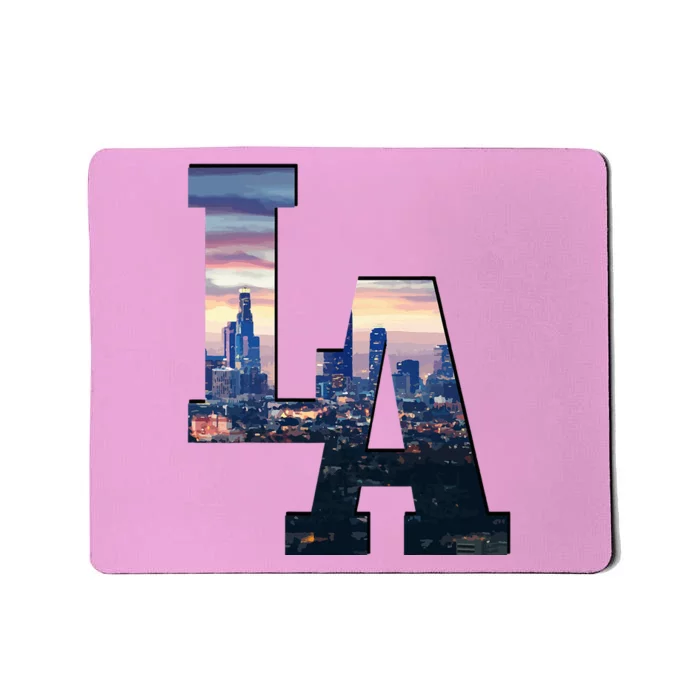 Los Angeles La Skyline Mousepad