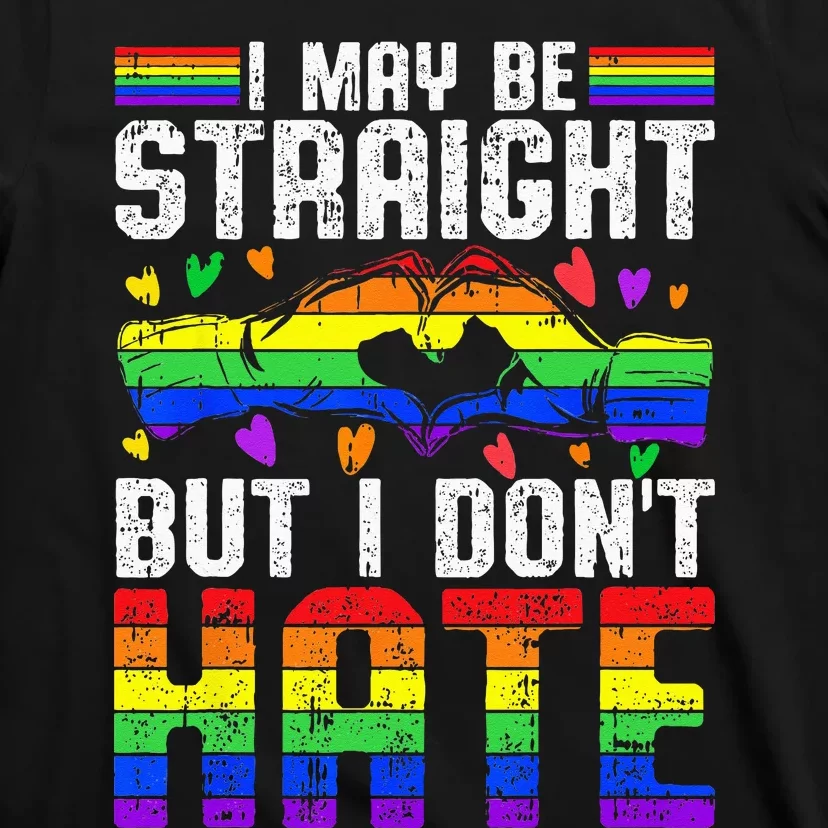 LGBT Ally Lesbian Gay Straight Alliance Support T-Shirt