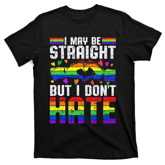 LGBT Ally Lesbian Gay Straight Alliance Support T-Shirt