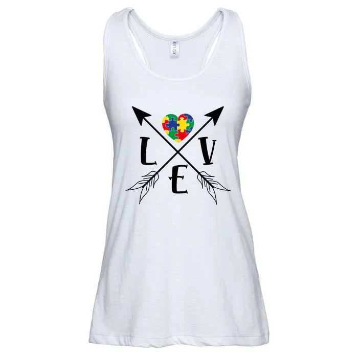 Love Arrows Ladies Essential Flowy Tank