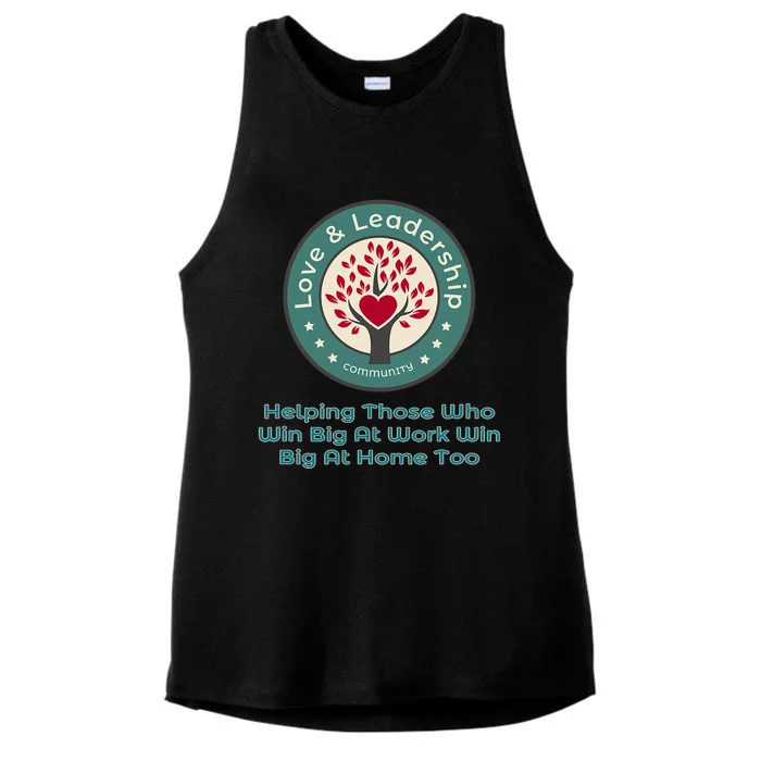 Love And Leadership Ladies Tri-Blend Wicking Tank