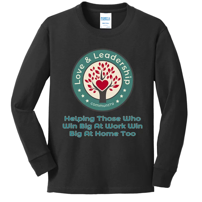 Love And Leadership Kids Long Sleeve Shirt