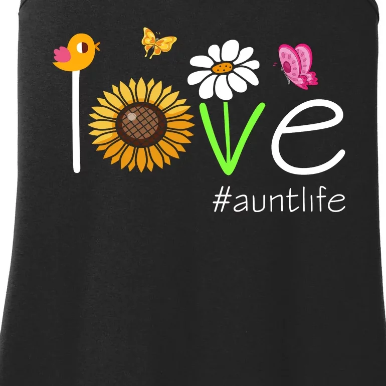 Love Aunt Life Cute Matching Family For Aunt Ladies Essential Tank