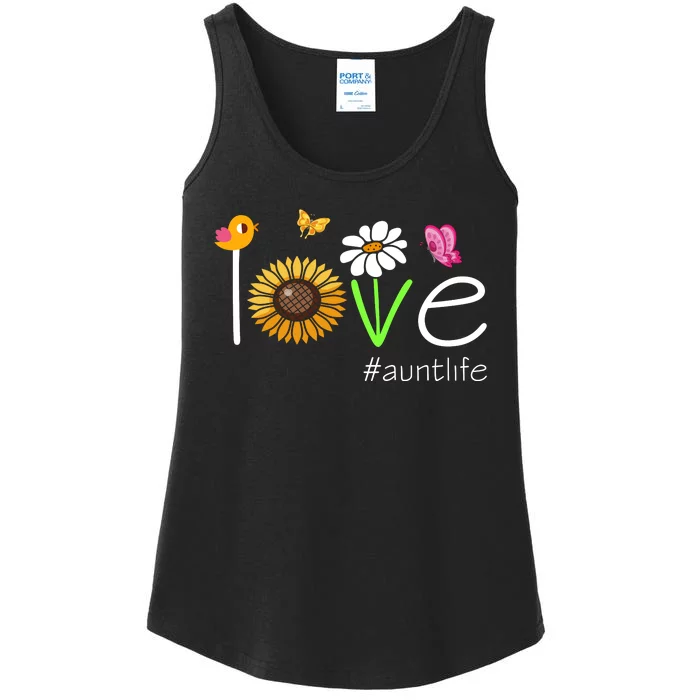 Love Aunt Life Cute Matching Family For Aunt Ladies Essential Tank