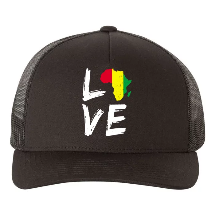 Love Africa Logo Yupoong Adult 5-Panel Trucker Hat