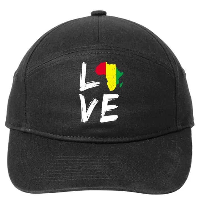 Love Africa Logo 7-Panel Snapback Hat