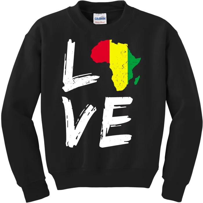 Love Africa Logo Kids Sweatshirt