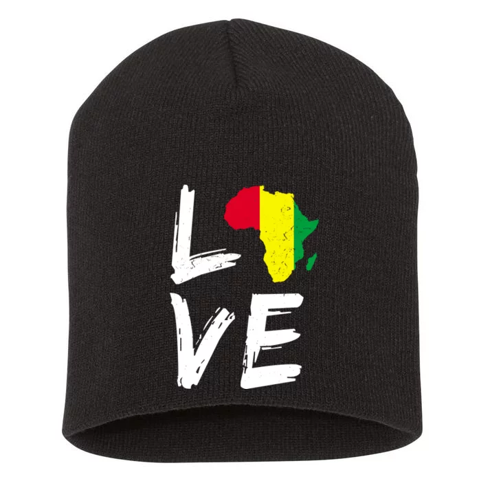 Love Africa Logo Short Acrylic Beanie